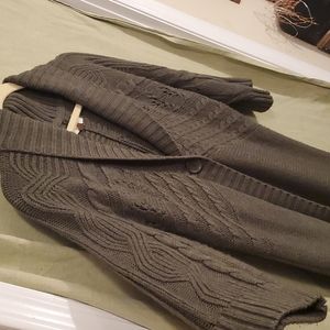 Womens 3/4 sleeve duster L